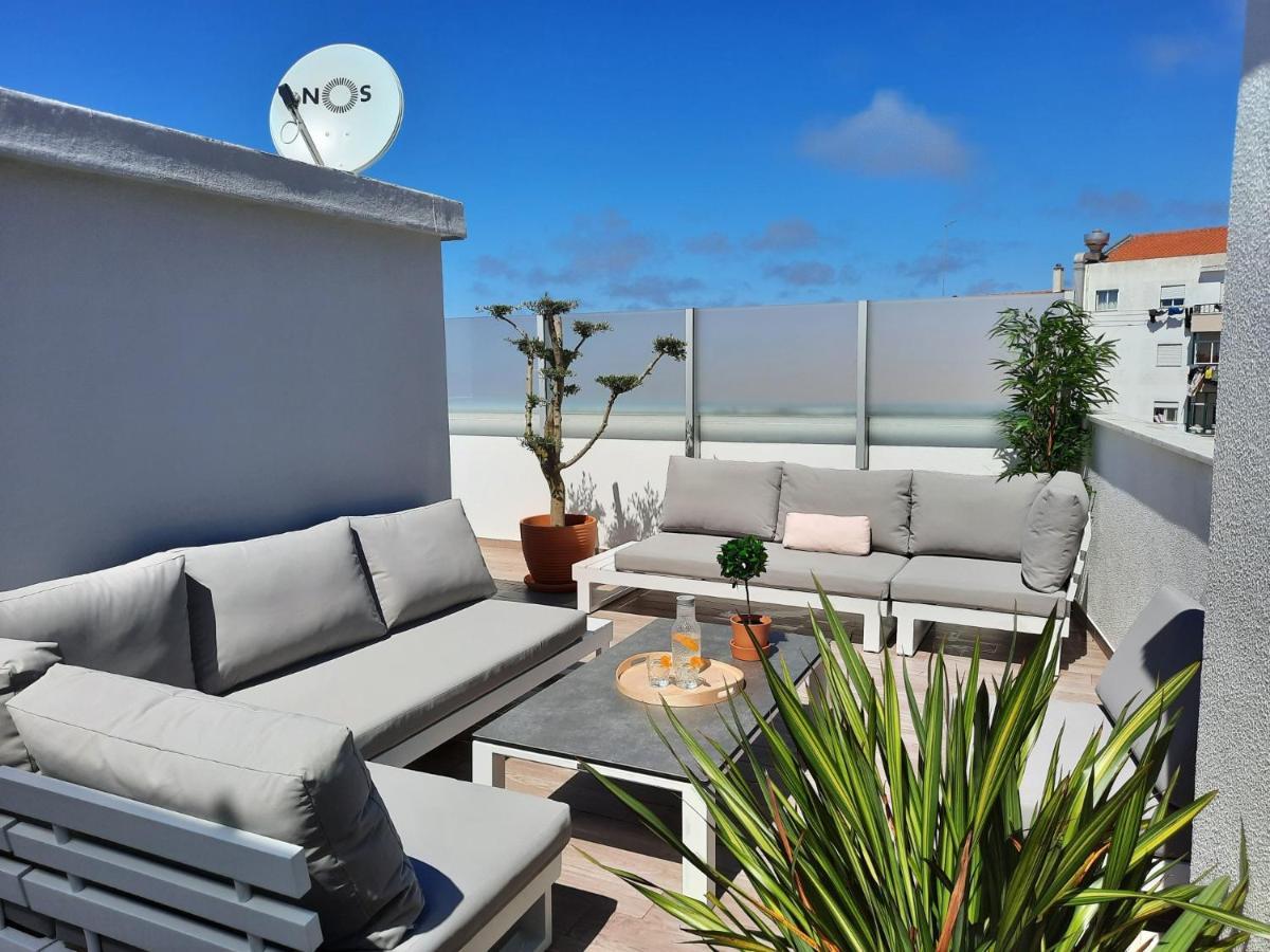 Sitius 5B - New Seaview Apartment With Rooftop Terrace In Historical Centre Sitio Da Nazaré Exteriér fotografie